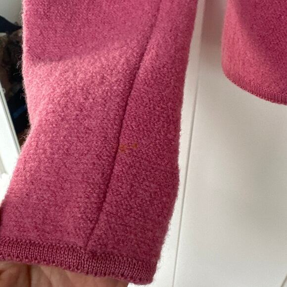Geiger Vintage 80's/90's Women's Pink Boiled Wool Jacket, Size EU 36,US 4-6, EUC - Picture 3 of 9